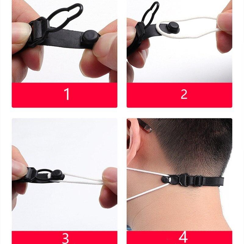 Mask Lanyard Adjustable - Adjustable Mask Extension Bandage Mask Hook