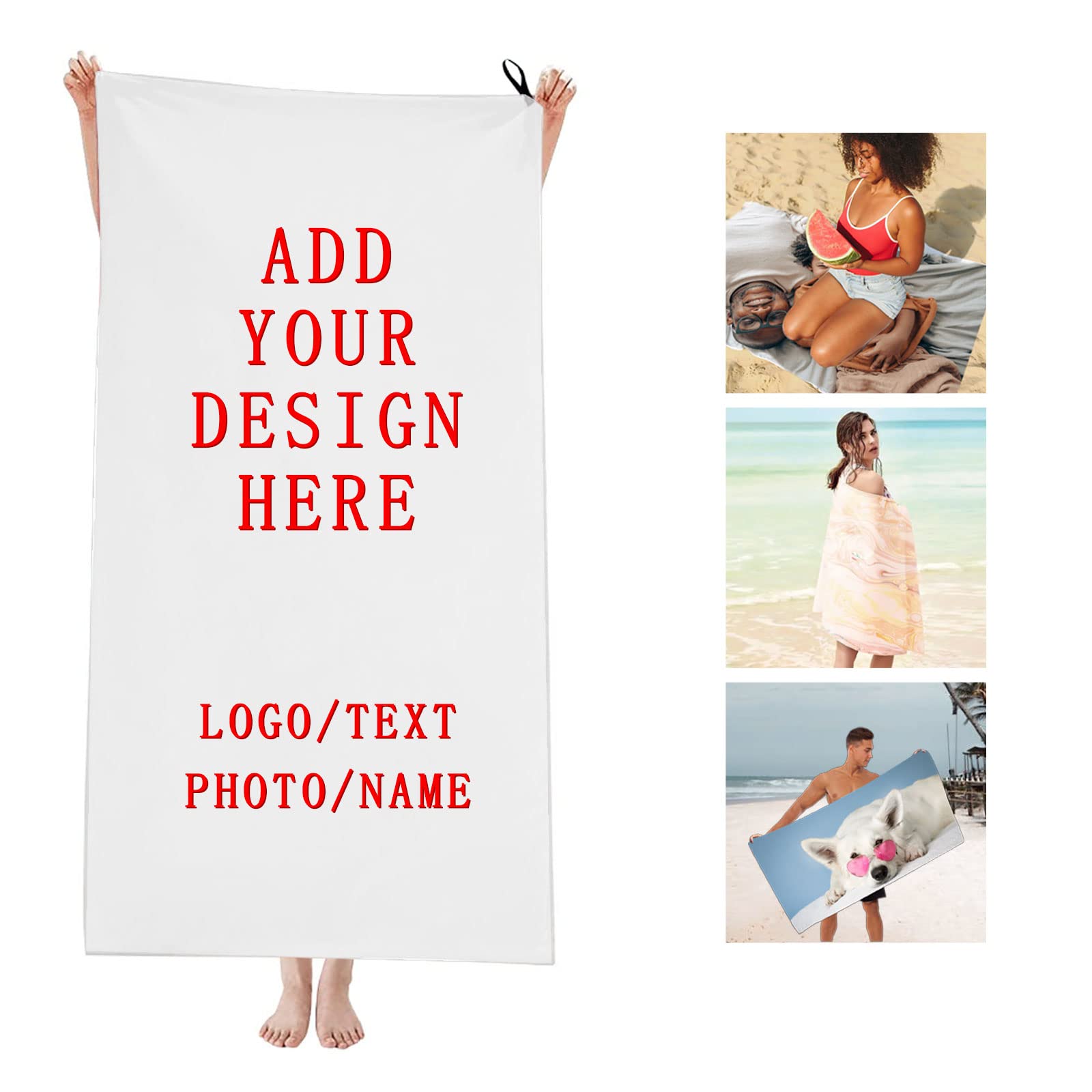 Cloth Face Mask Washable - Custom Beach Towels with Your Photo