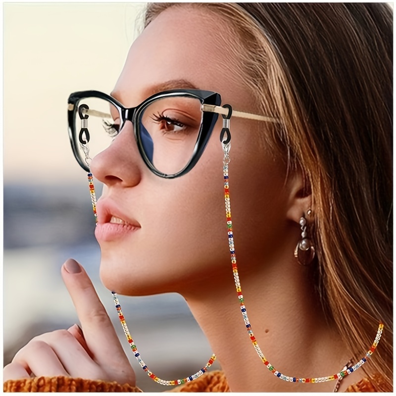 Boho Beaded Glasses Lanyard St - Mask Lanyard Adjustable review and price