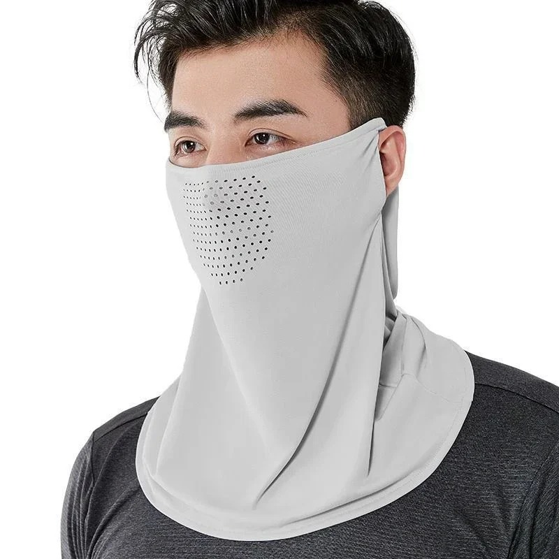 Men's Women's Ice Silk UV Prot - Sports Mask Breathable review and price