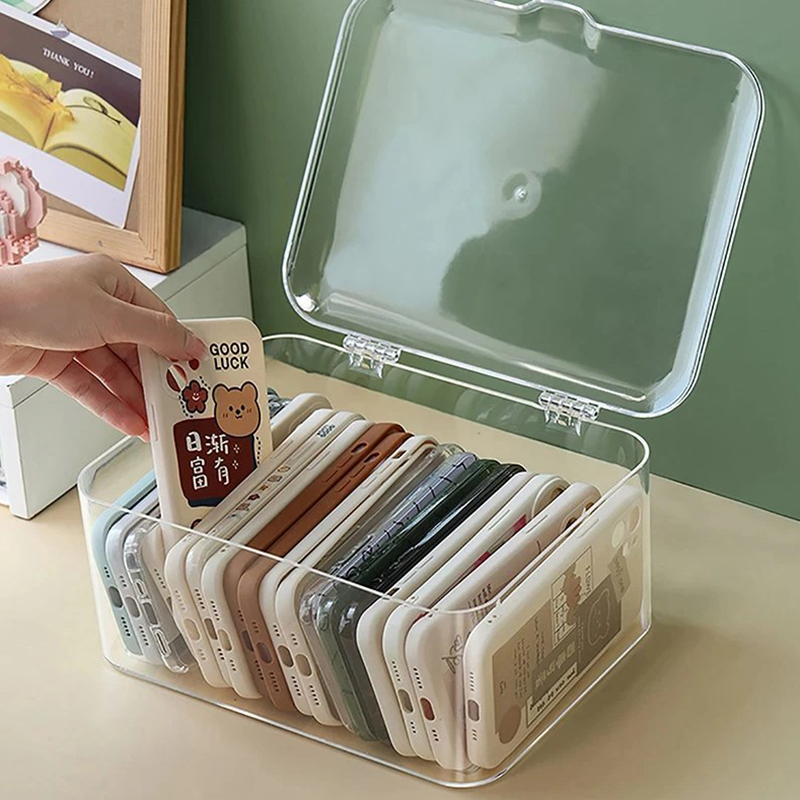 Acrylic Sundries Storage Baske - Face Mask Storage Box review and price