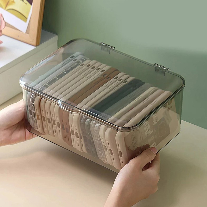 Acrylic Sundries Storage Baske - Face Mask Storage Box review and price
