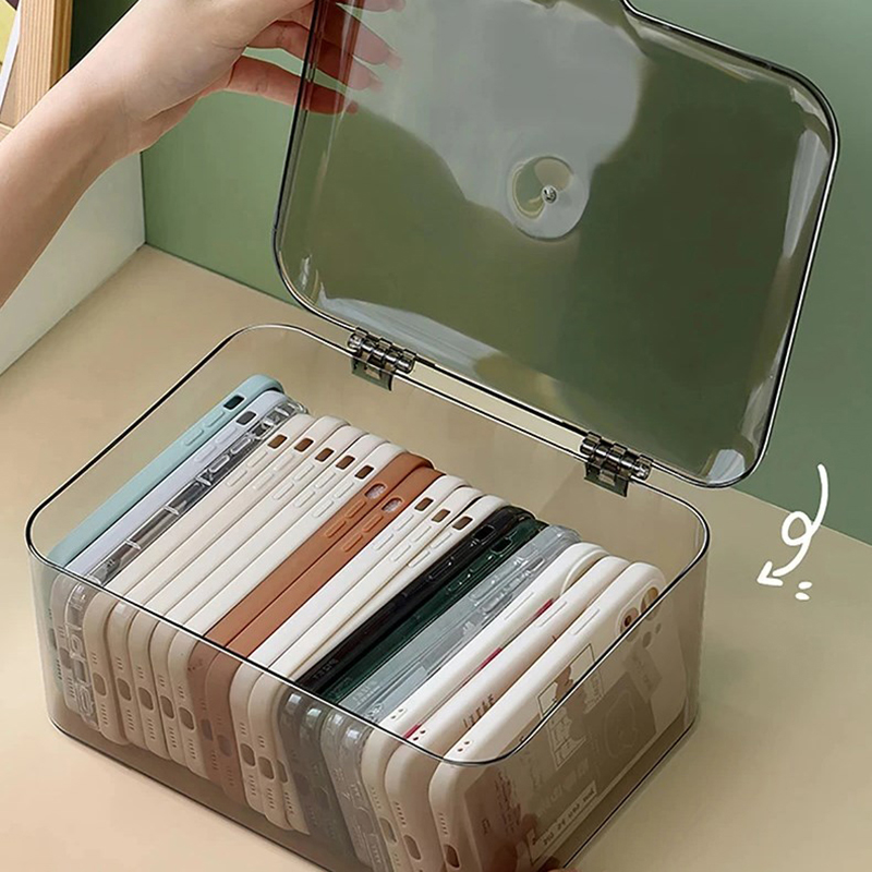 Acrylic Sundries Storage Baske - Face Mask Storage Box review and price
