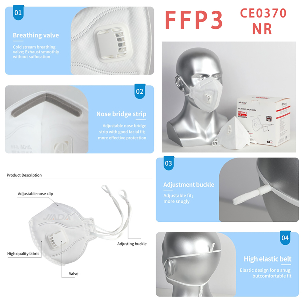 20pcs/box FFP3 NR Folding Mask - Anti Pollution Mask review and price