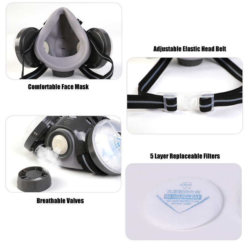 New Anti Dust Mask Full Face R - Anti Pollution Mask review and price