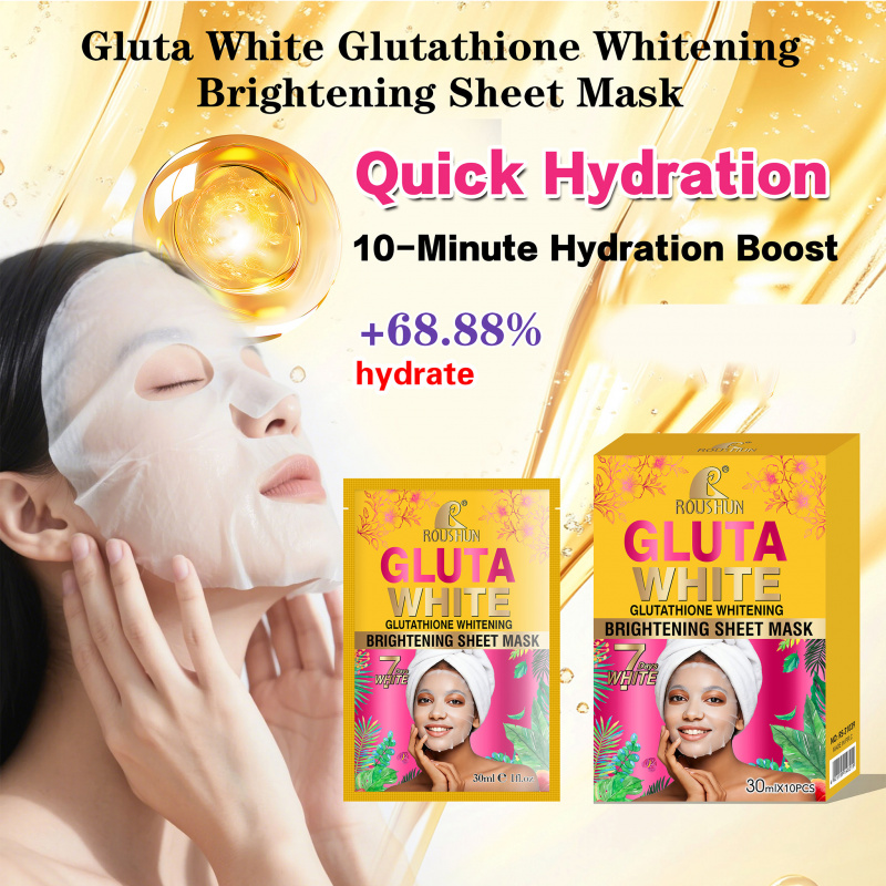 Gluta White Facial Mask Facial - Face Mask Storage Box review and price