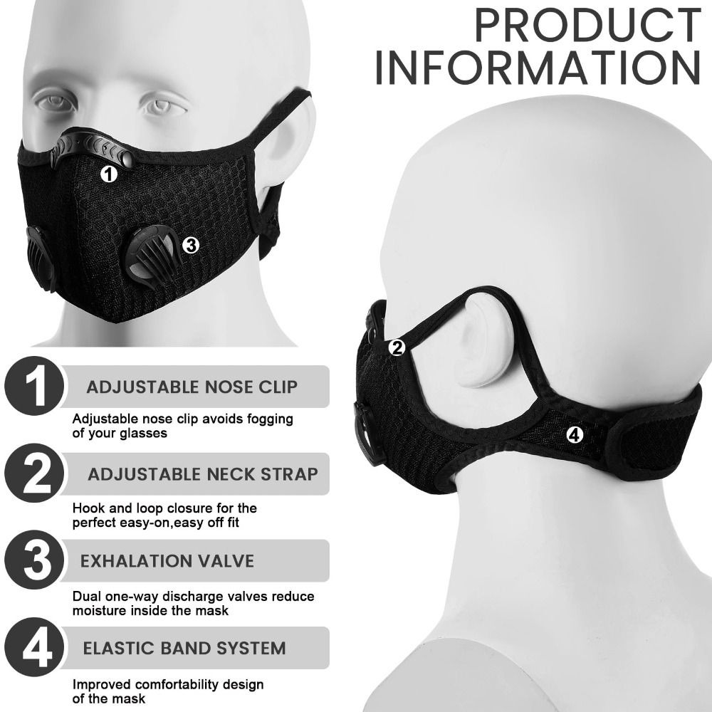Breathable Ergonomic Dust Mask - Dust Mask Construction review and price