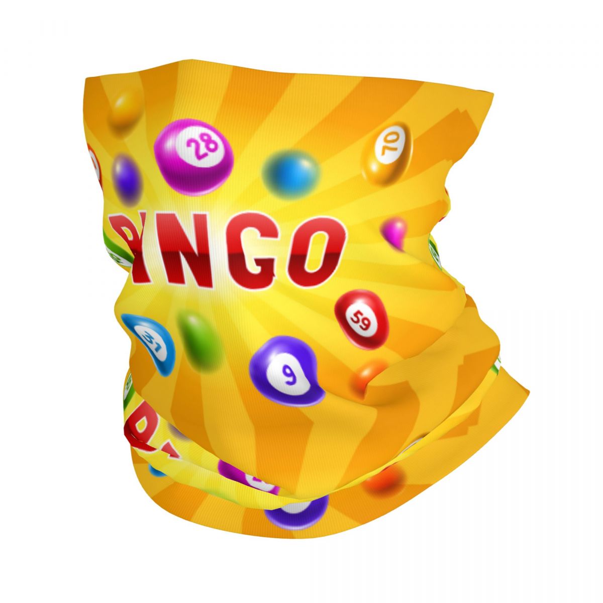 Custom Hot Game Bingo Bandana  - Neck Gaiter Face Cover review and price