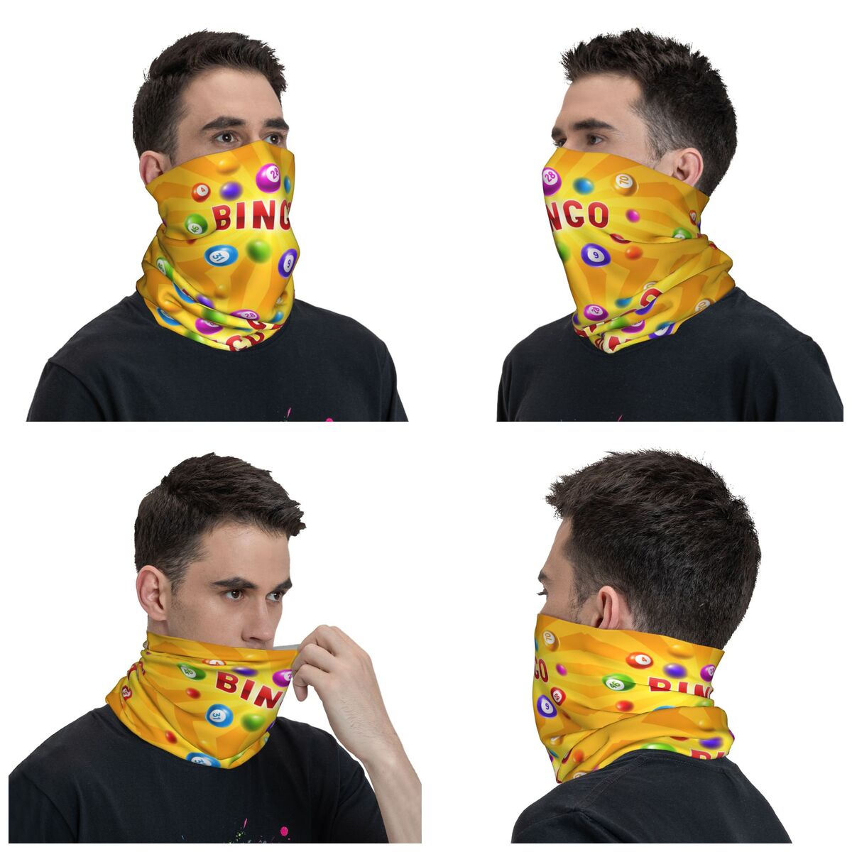 Custom Hot Game Bingo Bandana  - Neck Gaiter Face Cover review and price