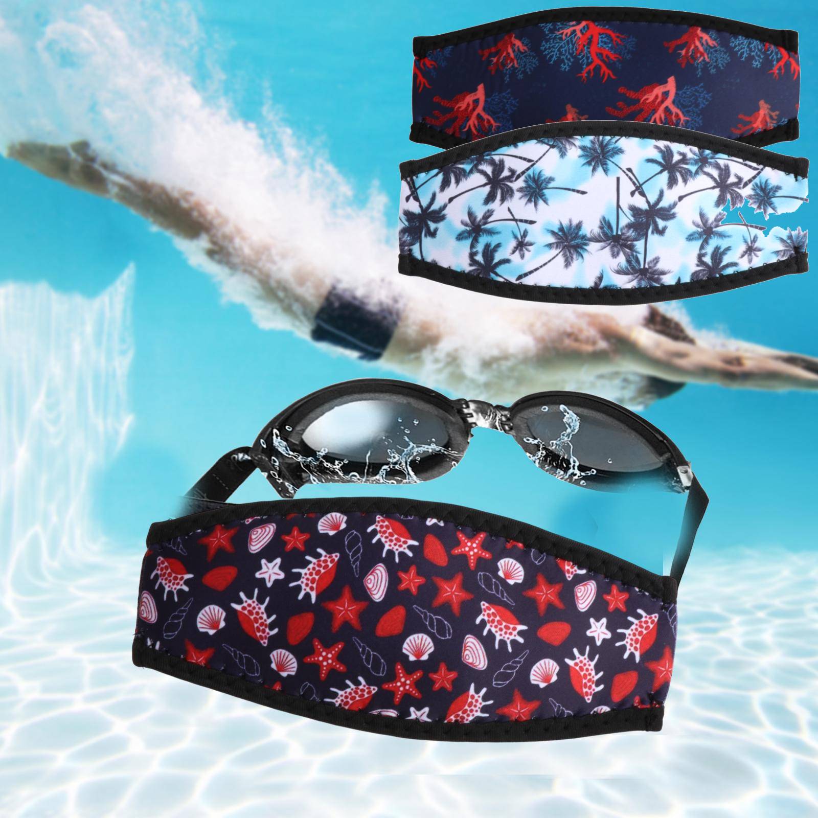 Diving Strap Cover Mask Straps - Mask Lanyard Adjustable review and price