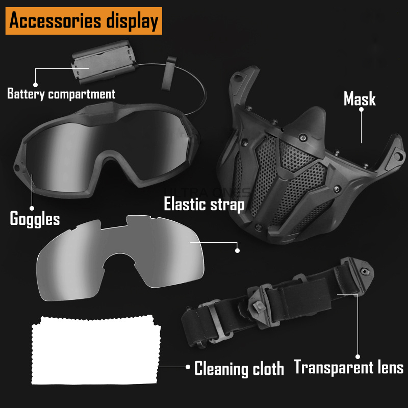 Tactical Full Face Mask Anti-f - Anti Pollution Mask review and price
