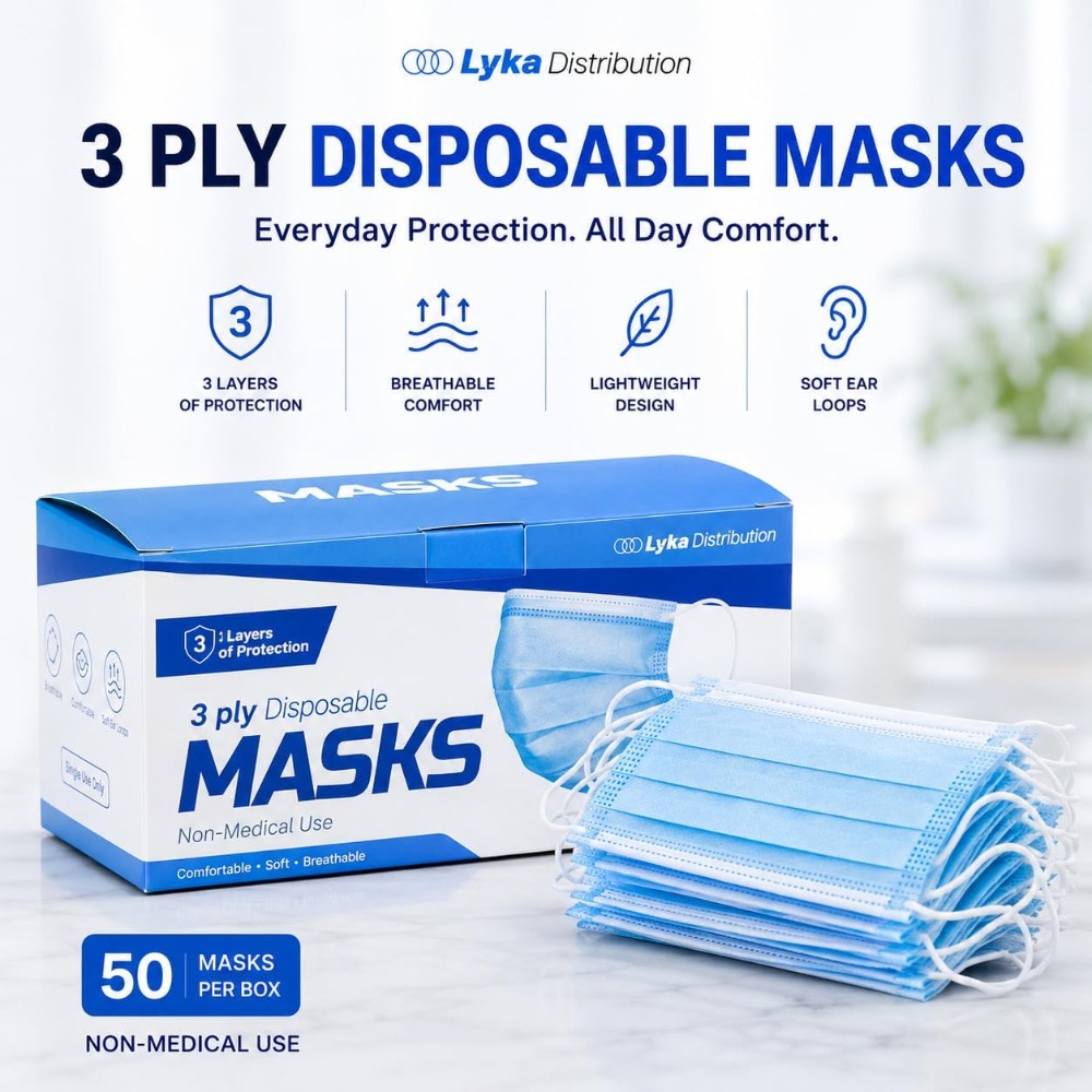 Face Mask - High Quality Blue  - Disposable Mask Blue review and price