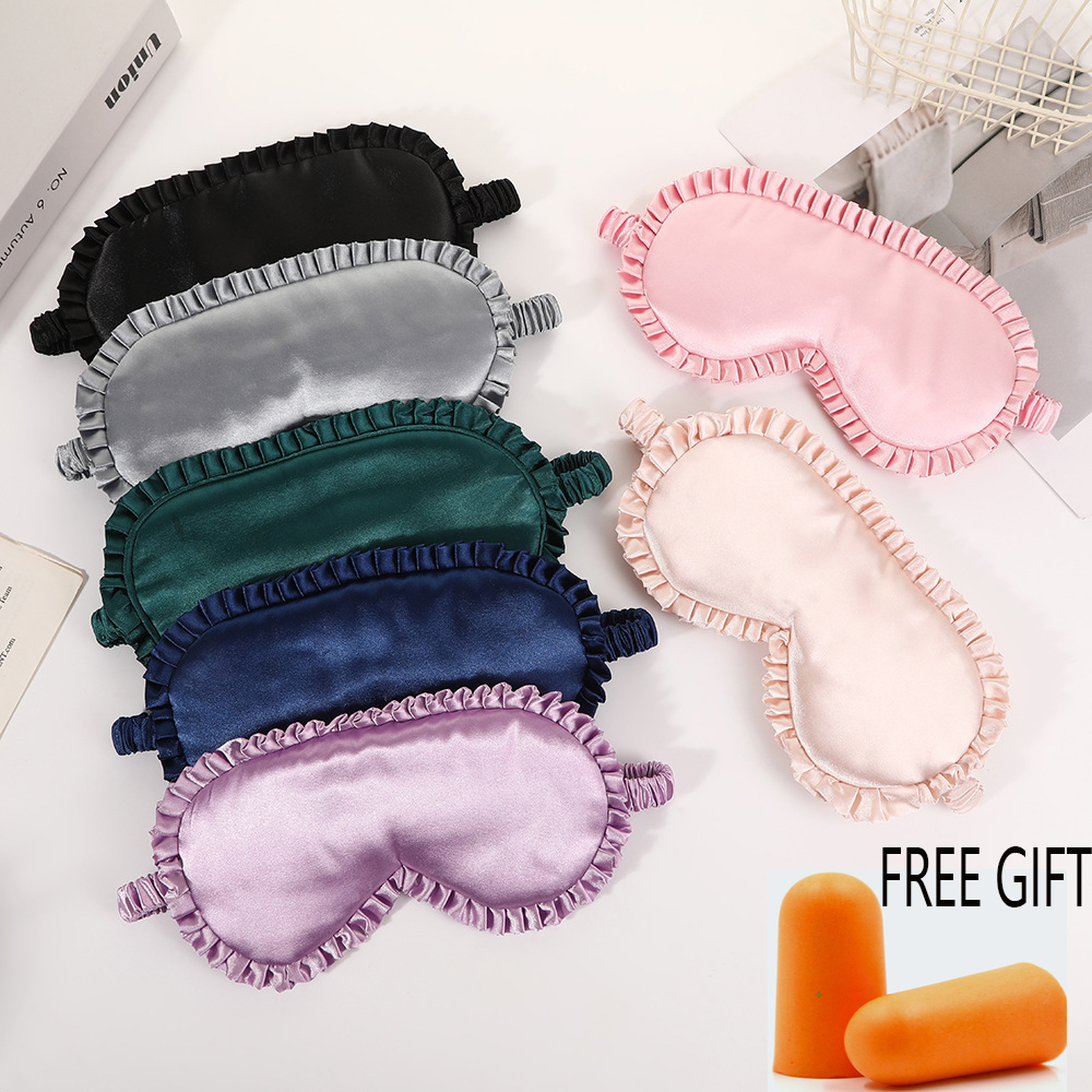 1pcs Premium Silk Eye Mask wit - Mask Lanyard Adjustable review and price