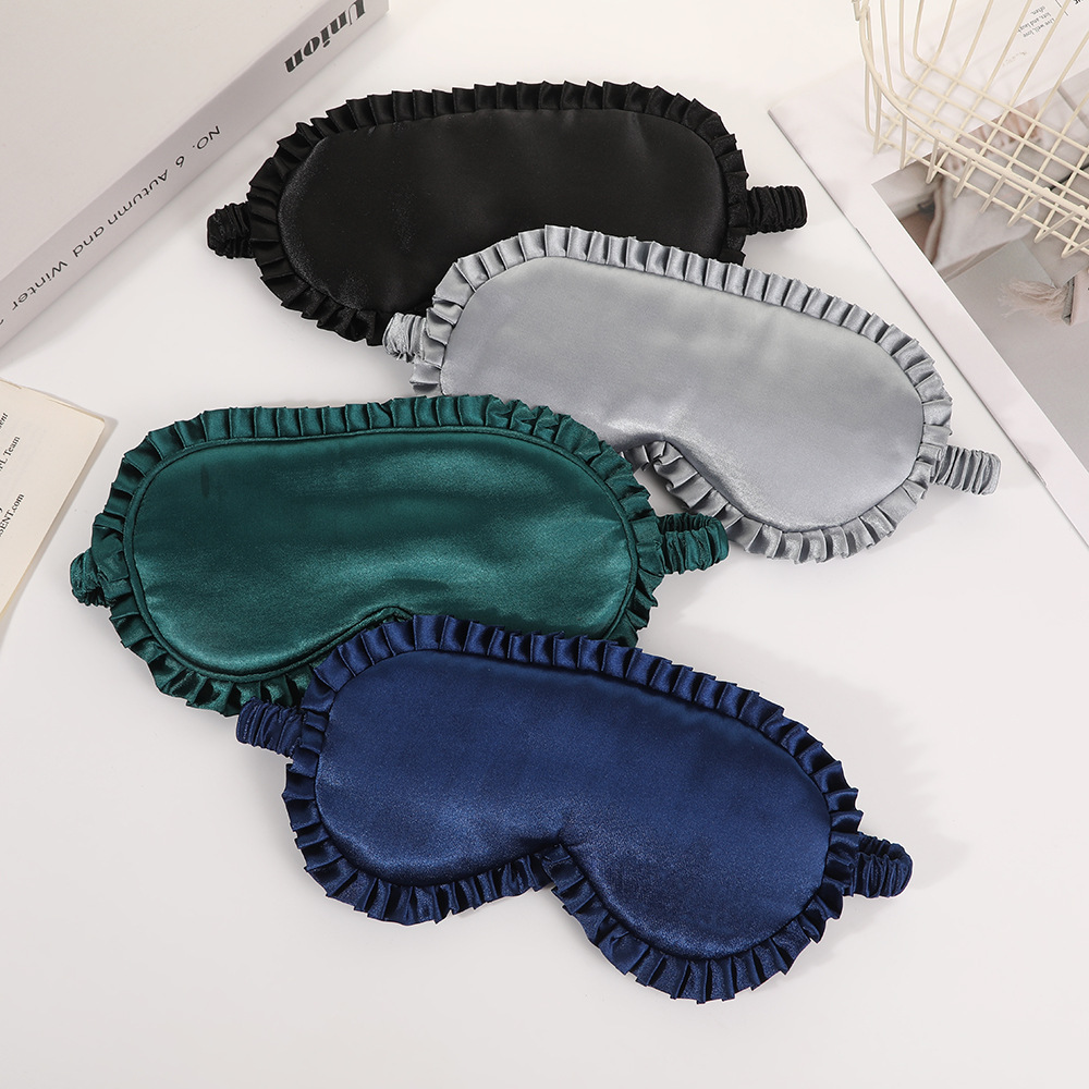 1pcs Premium Silk Eye Mask wit - Mask Lanyard Adjustable review and price