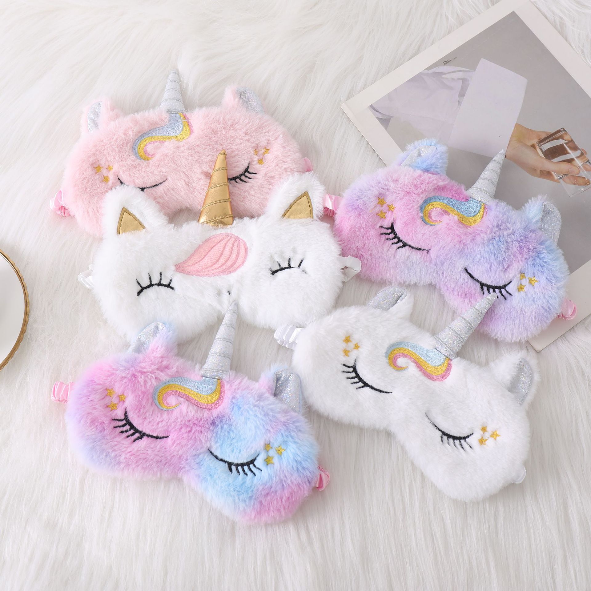 Soft Plush Sleeping Eye Masks  - Kids Face Mask review and price