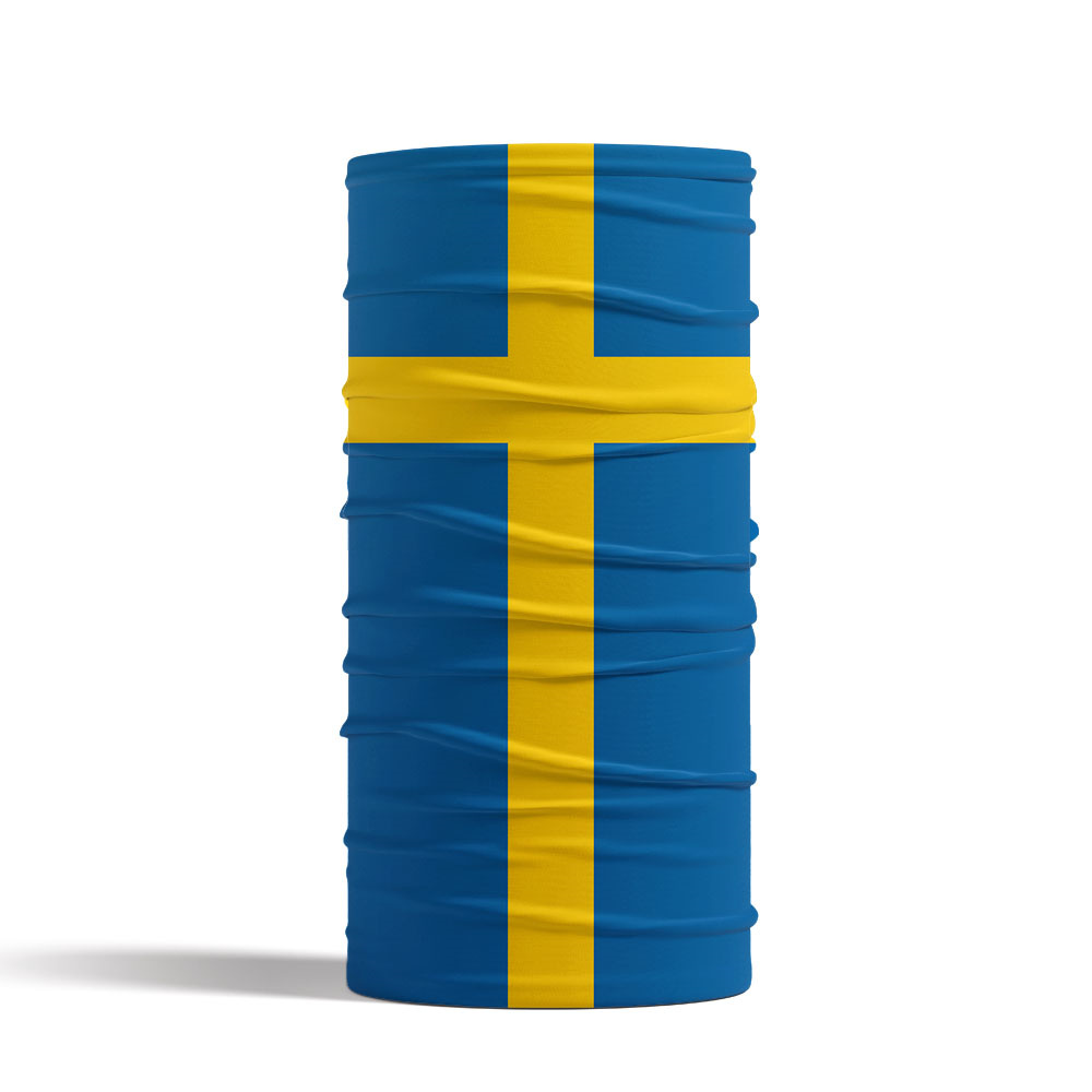 Sweden Flag Printed Bandana He - Neck Gaiter Face Cover review and price