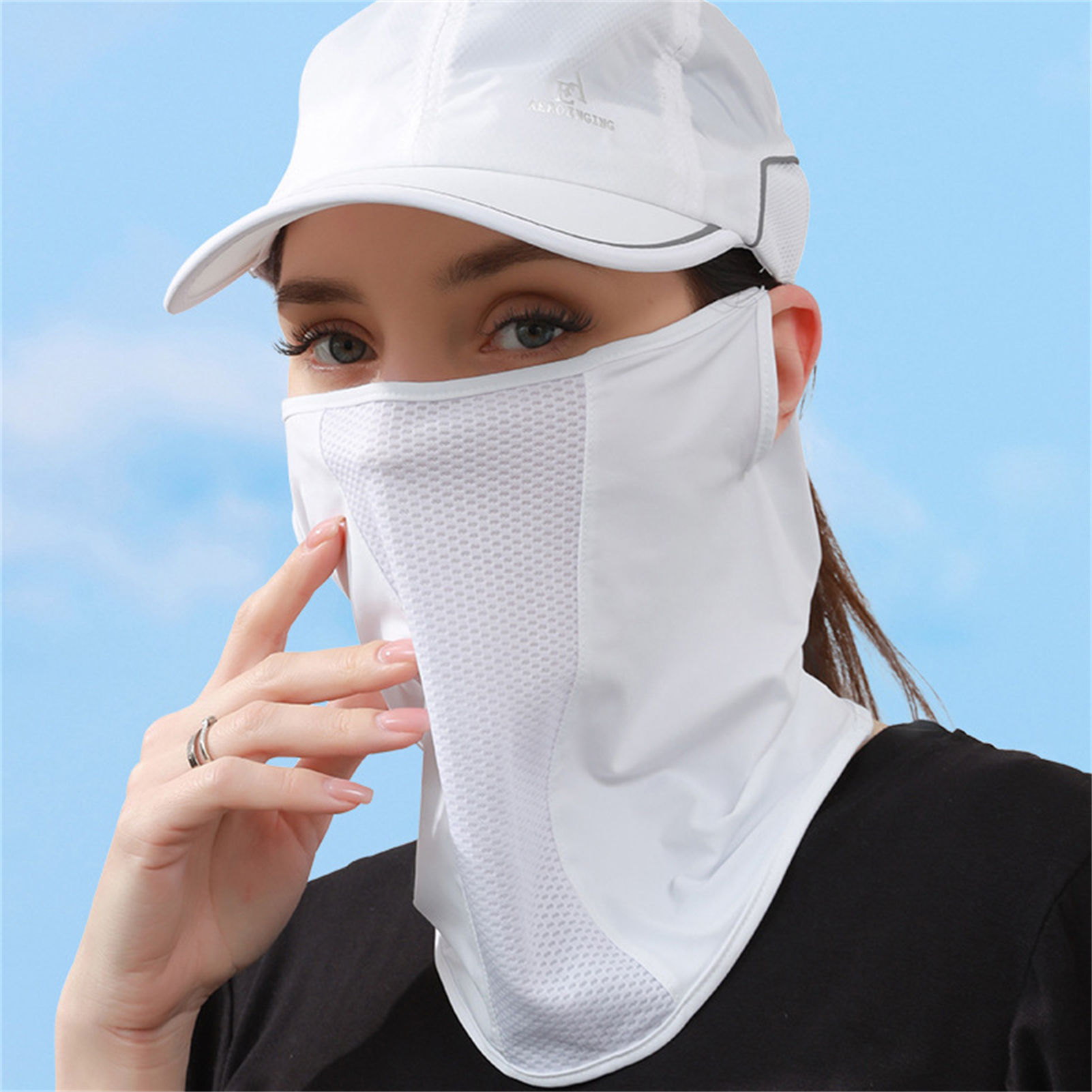 Ice Silk Sun Mask UPF50+ Breat - Sports Mask Breathable review and price