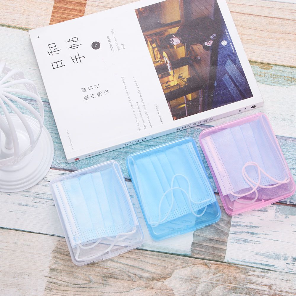 Protection Rectangle Container - Face Mask Storage Box review and price
