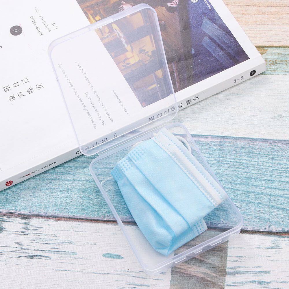 Protection Rectangle Container - Face Mask Storage Box review and price