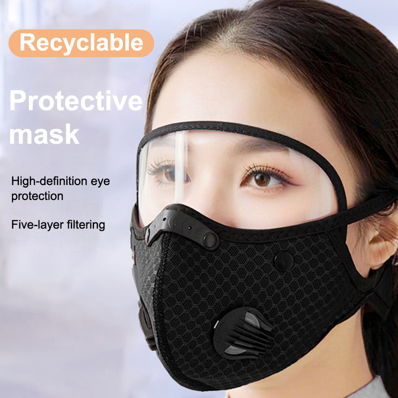 New Cycling Face Mask With Fil - Anti Pollution Mask review and price