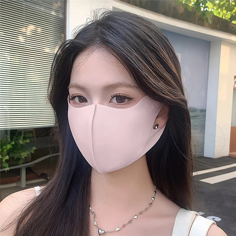 1PC Summer Sunscreen Face Mask - Cloth Face Mask Washable review and price