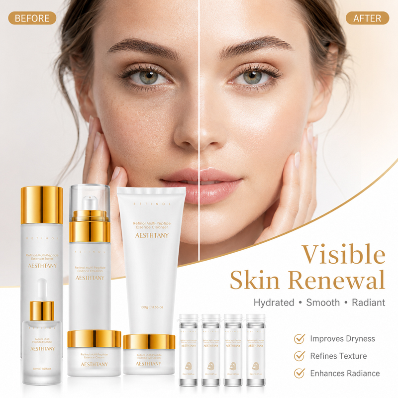 7PCS Retinol Multi-Peptide Ski - Face Mask Storage Box review and price
