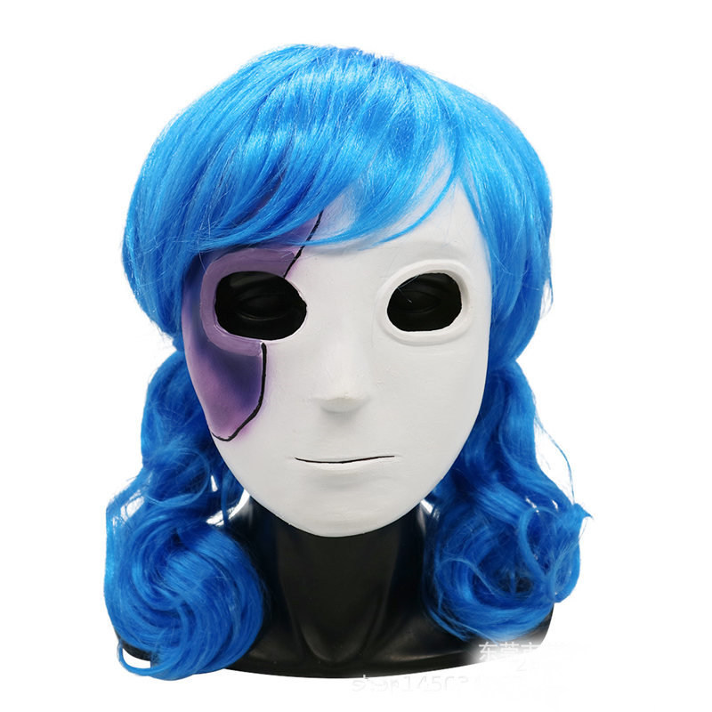 Hot  Anime Game Sally Face Cos - Black Face Mask Pack review and price