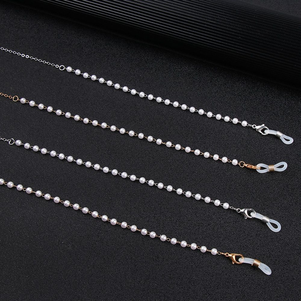 Fashion Flower Beads Eyeglass  - Mask Chain Holder review and price
