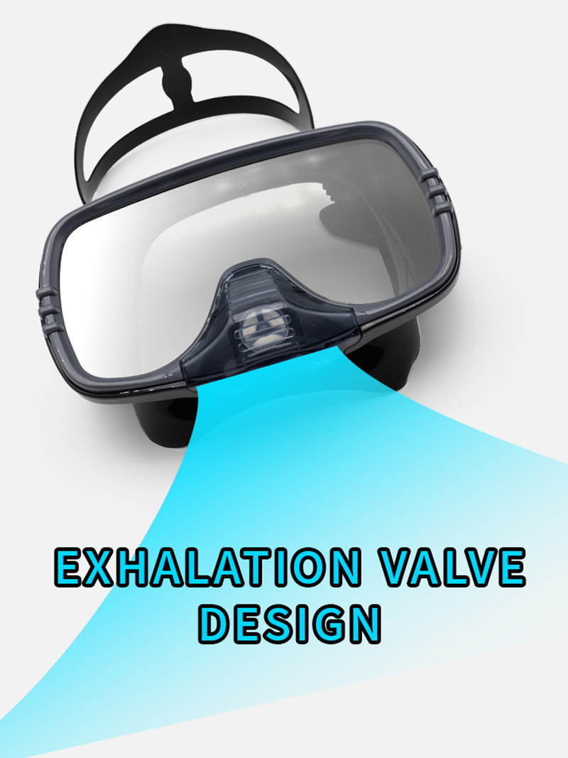 New Large Frame Diving Mask wi - Silicone Mask Bracket review and price