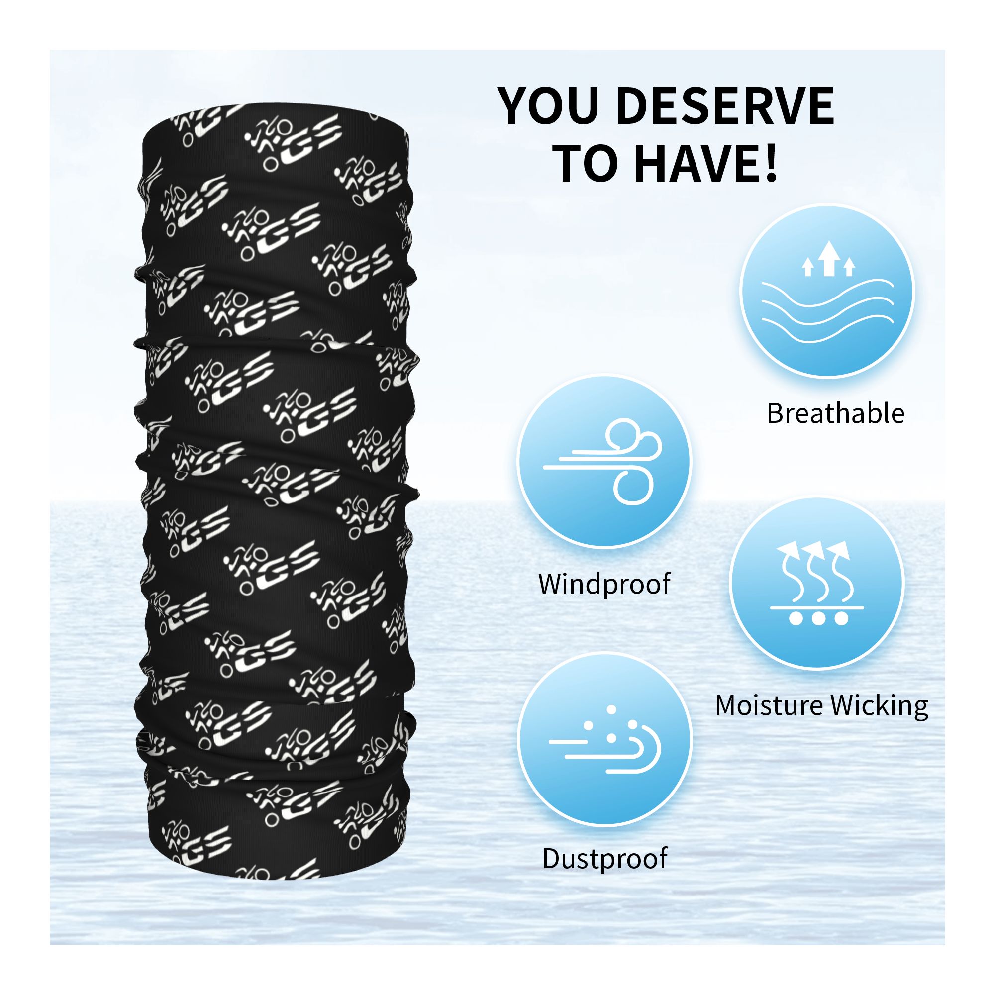 Custom GS Moto Bandana Neck Wa - Neck Gaiter Face Cover review and price