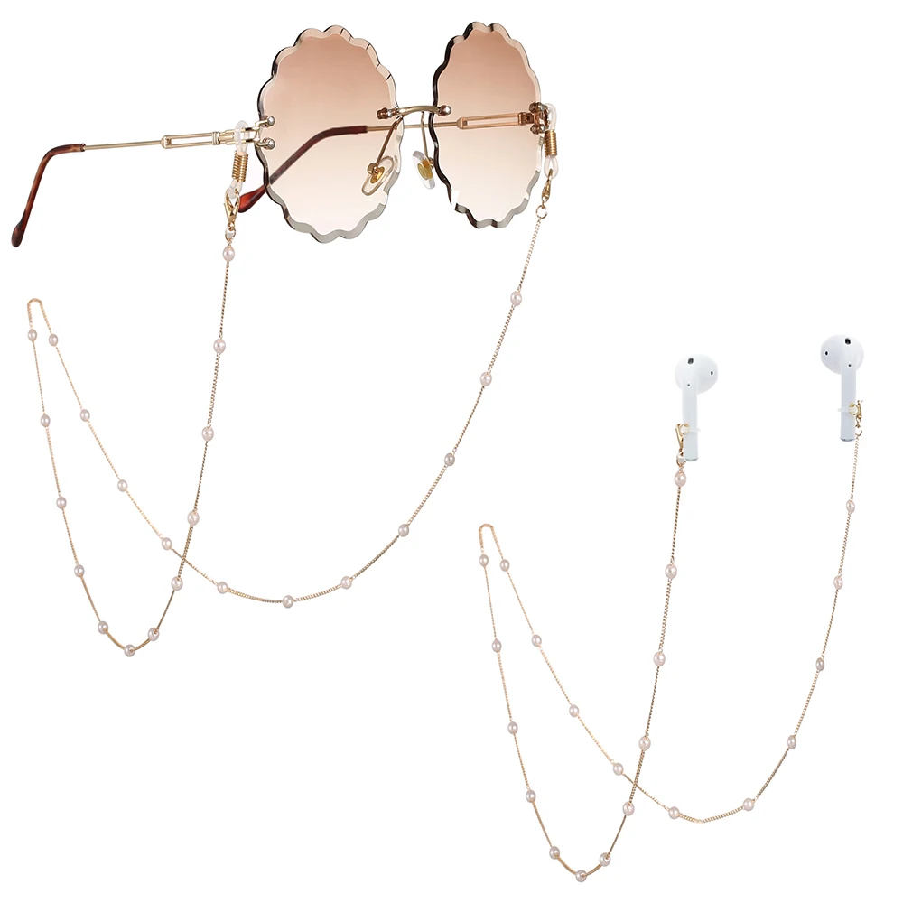 Crystal Beaded Chain for Mask  - Mask Chain Holder review and price