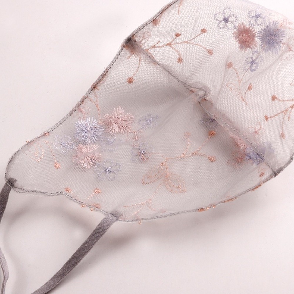 Classical Embroider Flower Vei - Cloth Face Mask Washable review and price