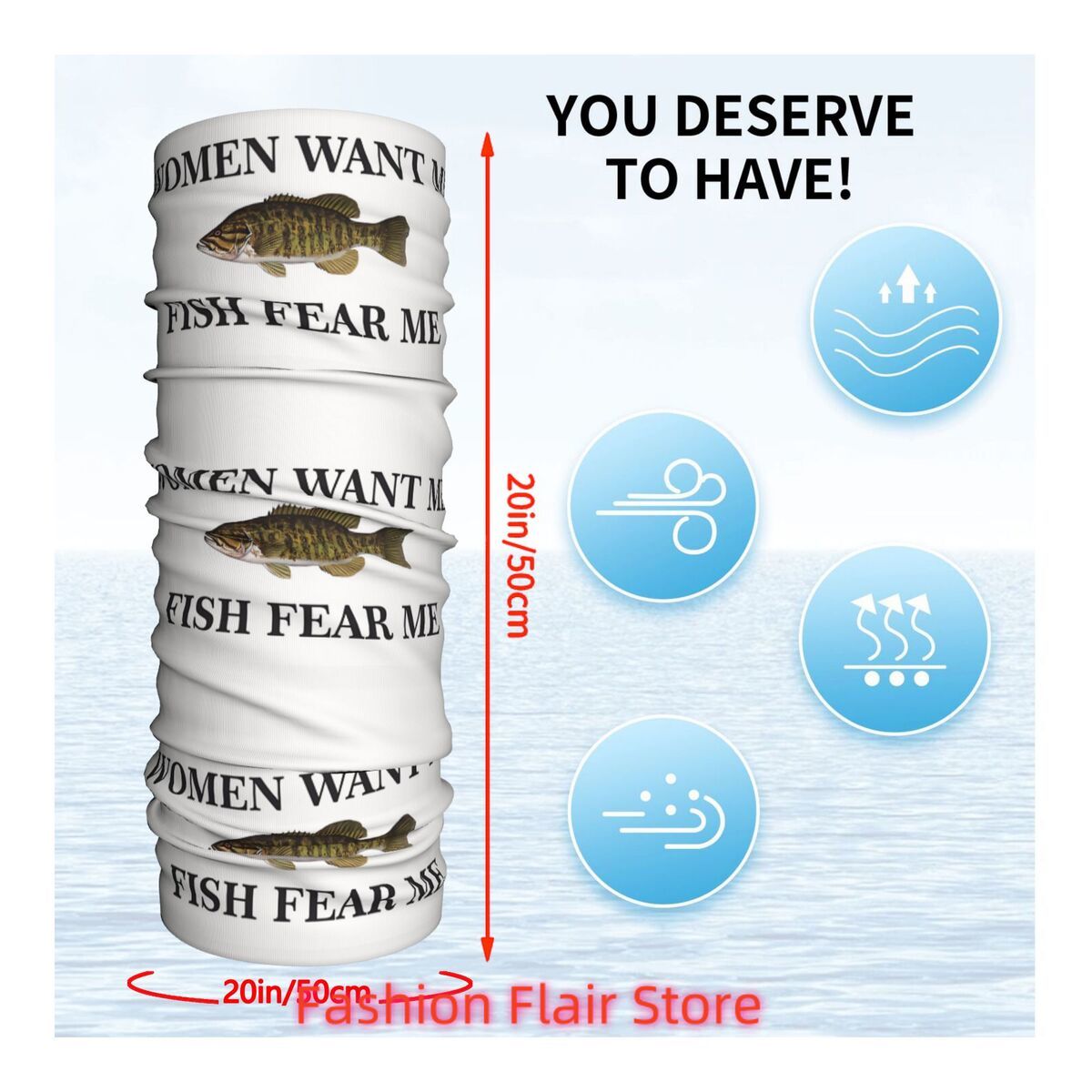 Fish Neck Gaiter Face Scarf Co - Neck Gaiter Face Cover review and price