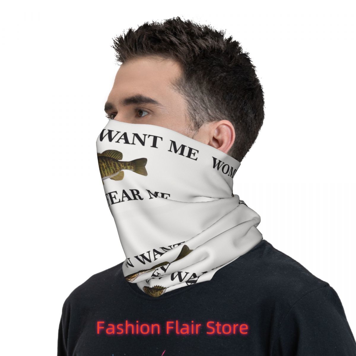 Fish Neck Gaiter Face Scarf Co - Neck Gaiter Face Cover review and price