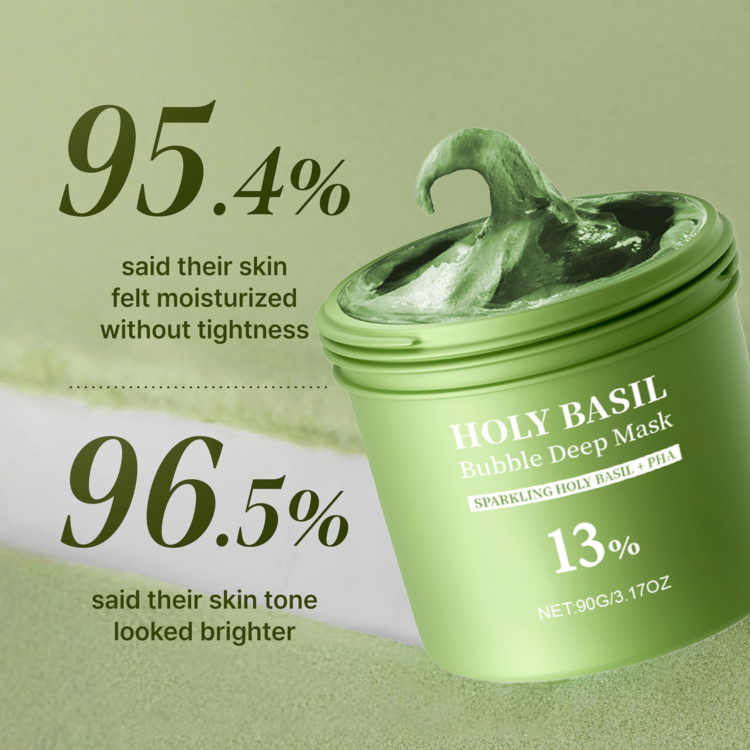 Holy Basil Bubble Deep Mask Cl - Dust Mask Construction review and price