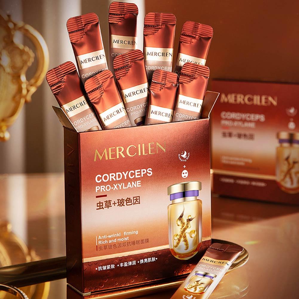 20PCS/box Mercilen Cordyceps P - Face Mask Storage Box review and price