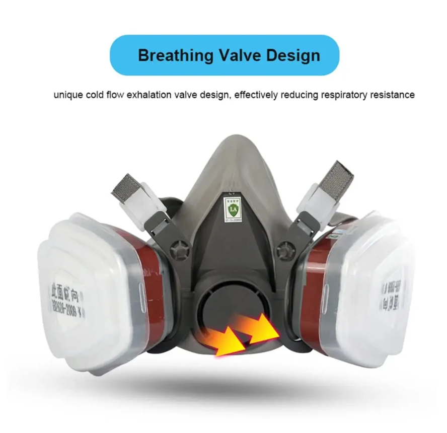 Respirator Dust 6200 Gas Mask  - Face Mask Storage Box review and price