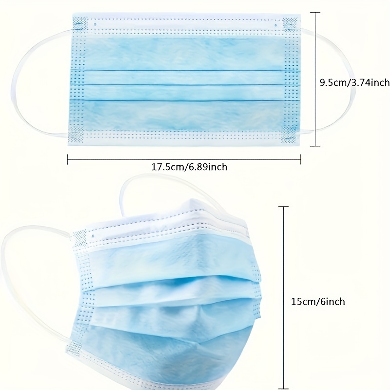 Delivery in 10 Days! 400Pcs Th - Disposable Mask Blue review and price