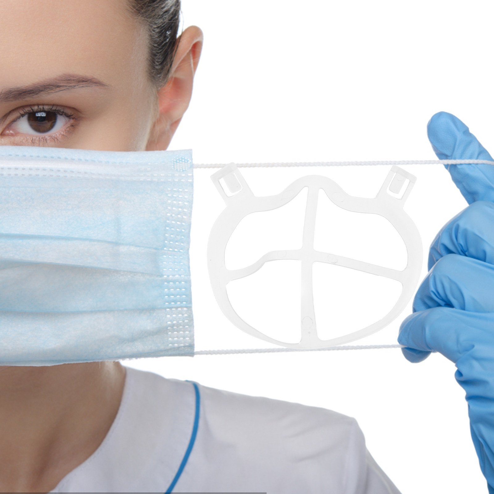 10Pcs Silicone Mask Holder Inn - Silicone Mask Bracket review and price