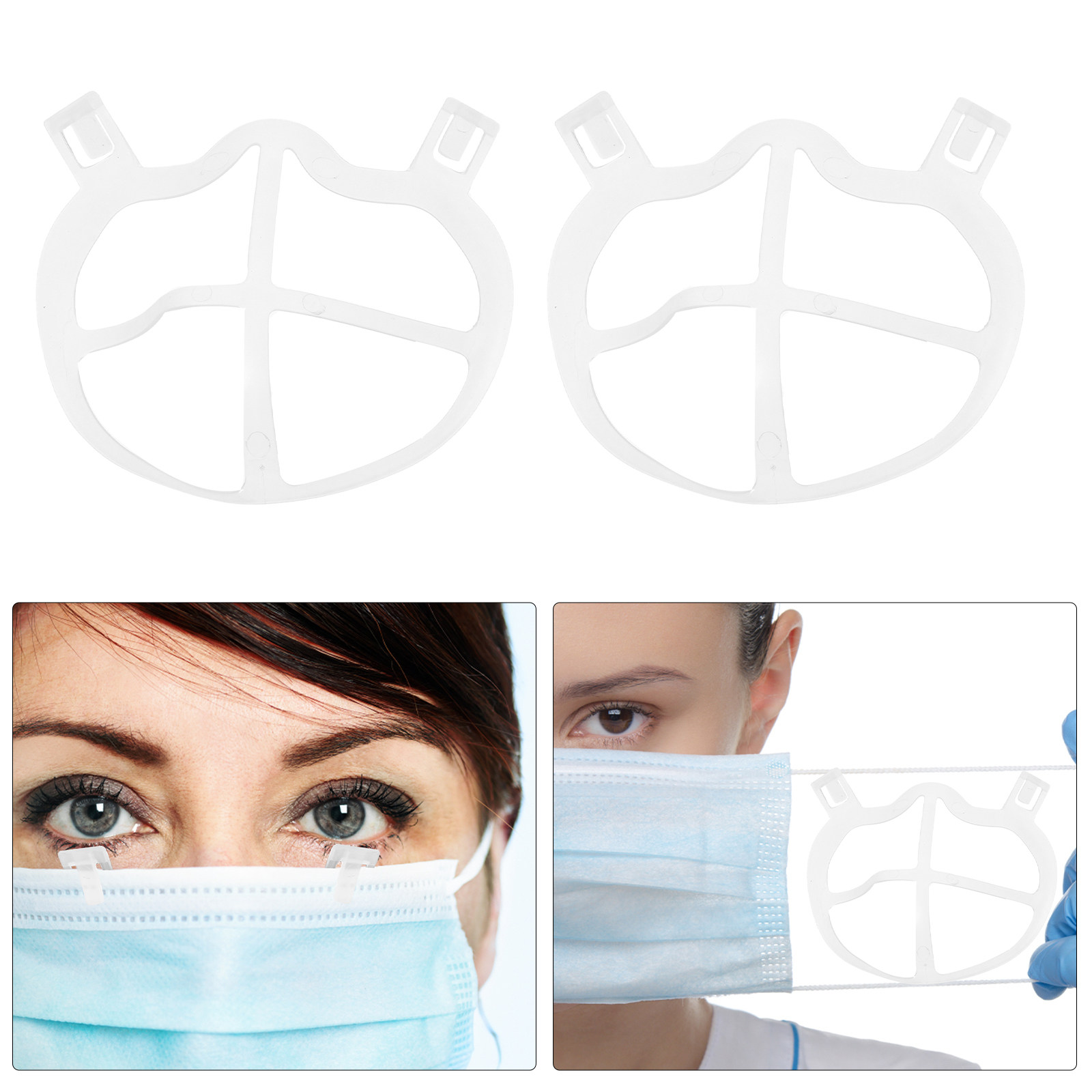 10Pcs Silicone Mask Holder Inn - Silicone Mask Bracket review and price