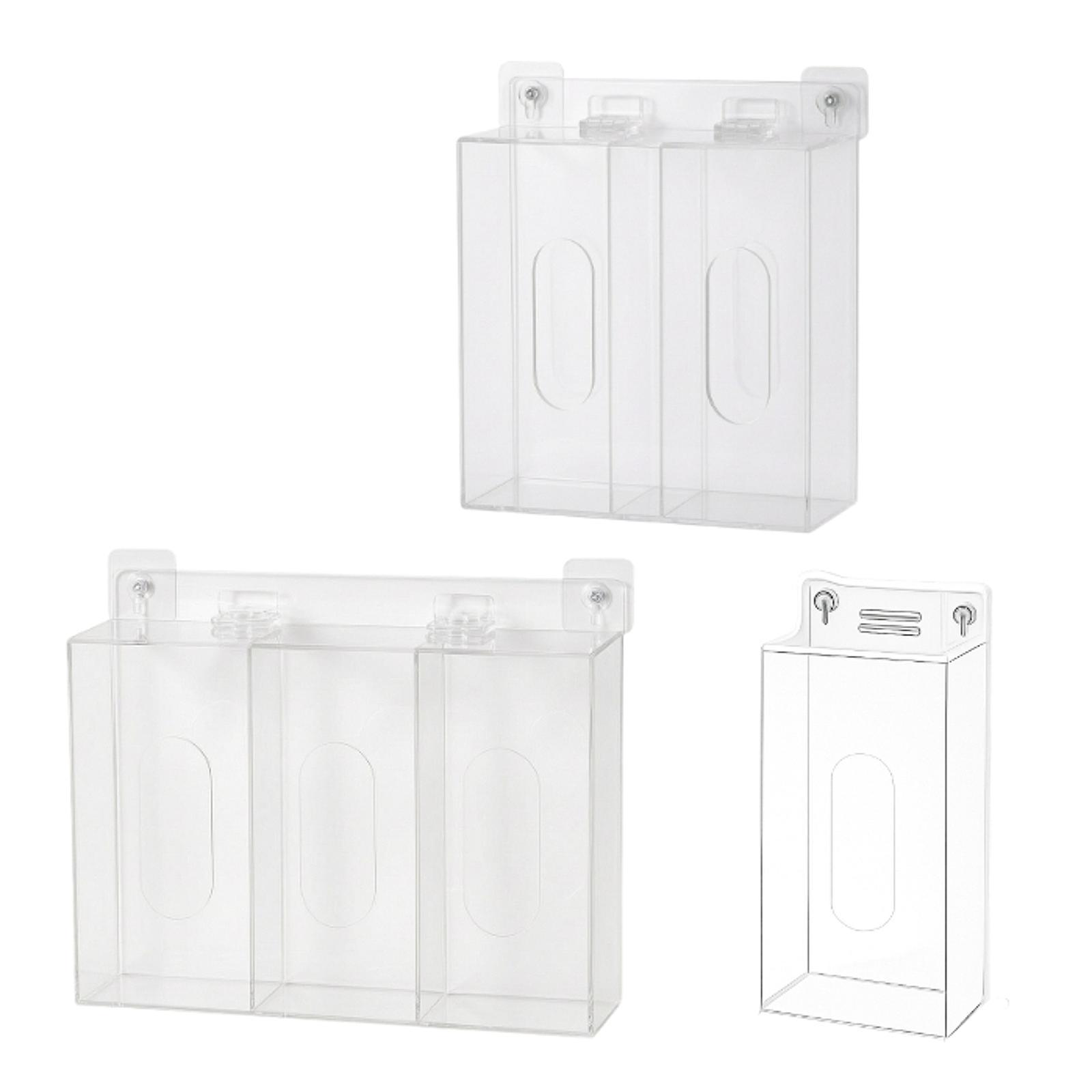 Space Saving Acrylic Glove Box - Face Mask Storage Box review and price