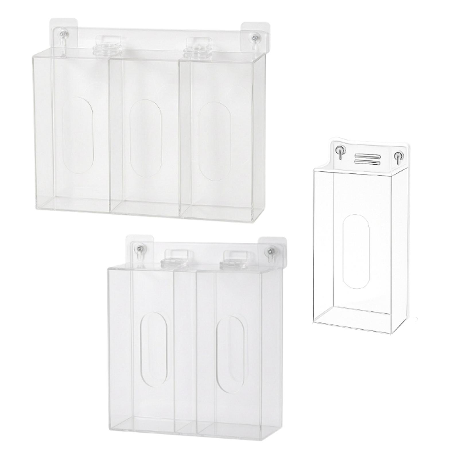 Space Saving Acrylic Glove Box - Face Mask Storage Box review and price