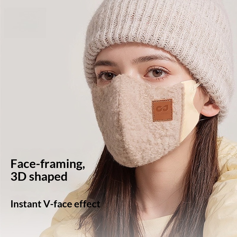 Winter Velvet Warm Mask Three- - Cloth Face Mask Washable review and price