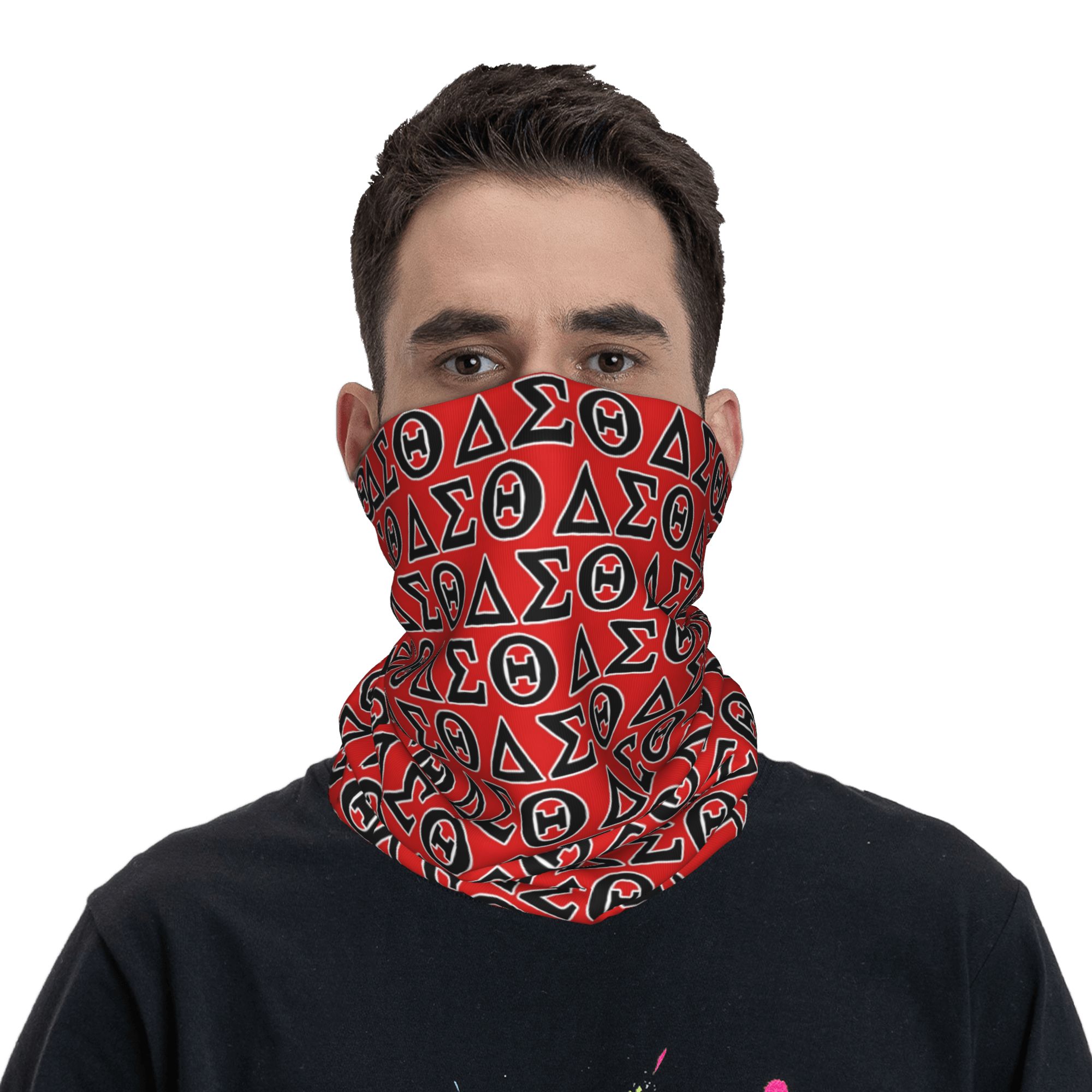 Custom Delta'ES Sigma'ES Theta - Neck Gaiter Face Cover review and price