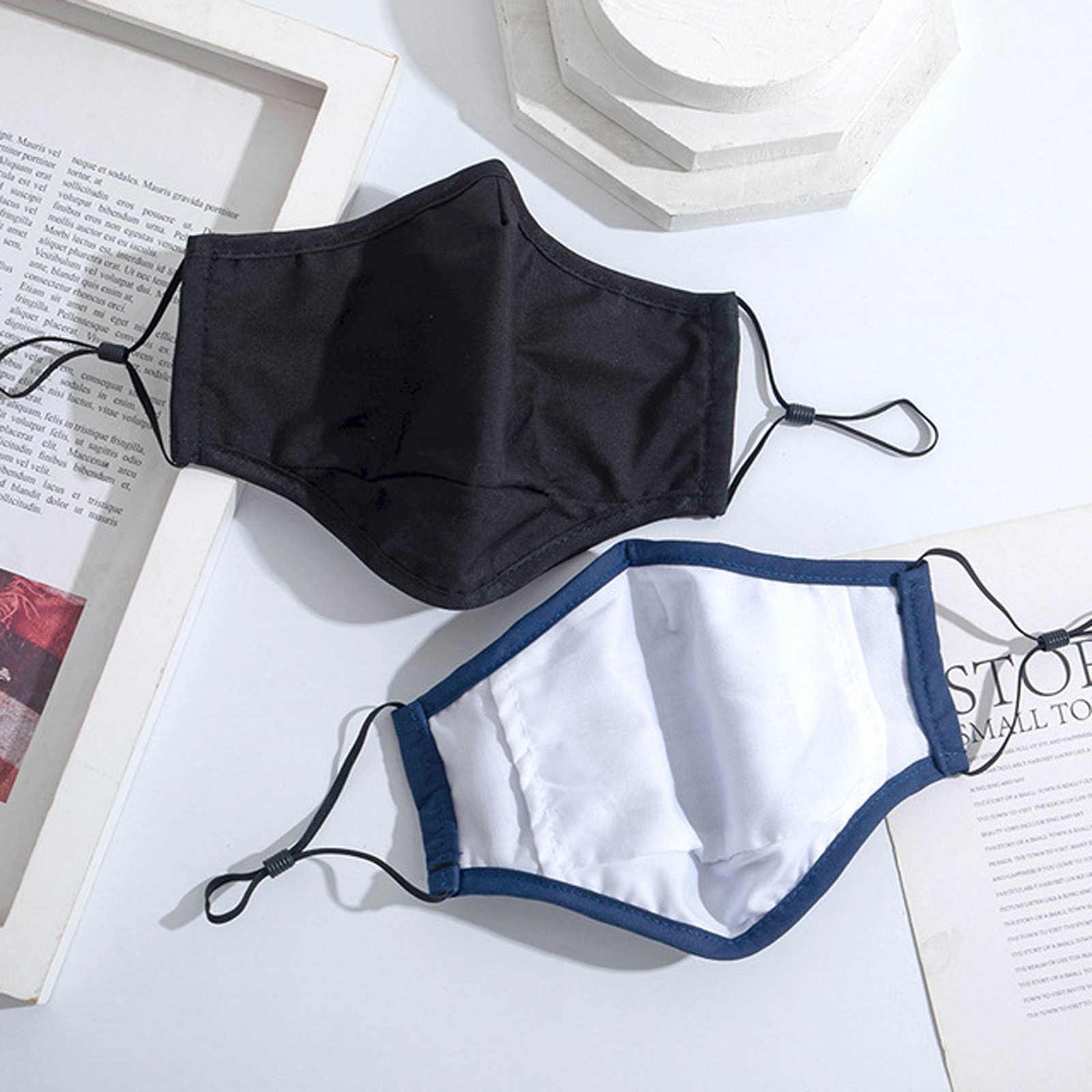 Men and Women Solid Color Faci - Cloth Face Mask Washable review and price