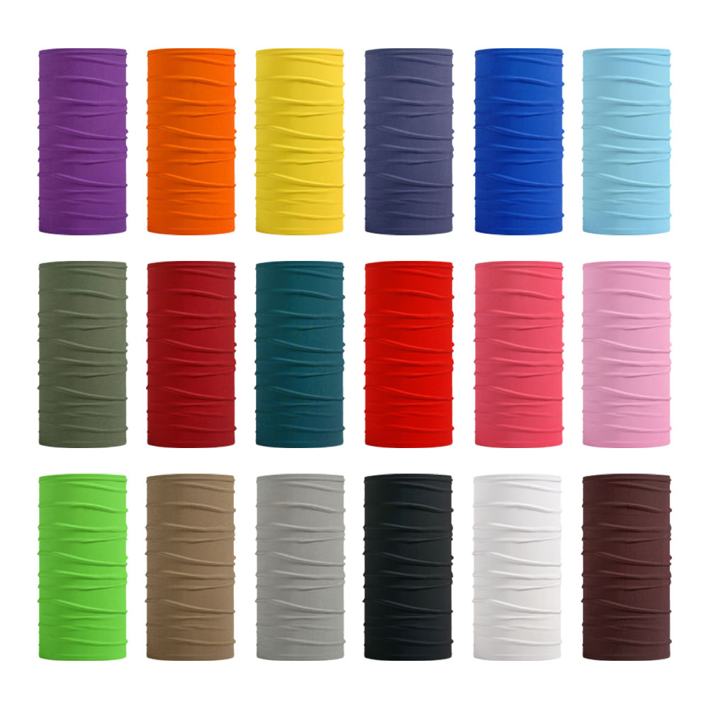 Seamless Solid Color Bandanas  - Neck Gaiter Face Cover review and price