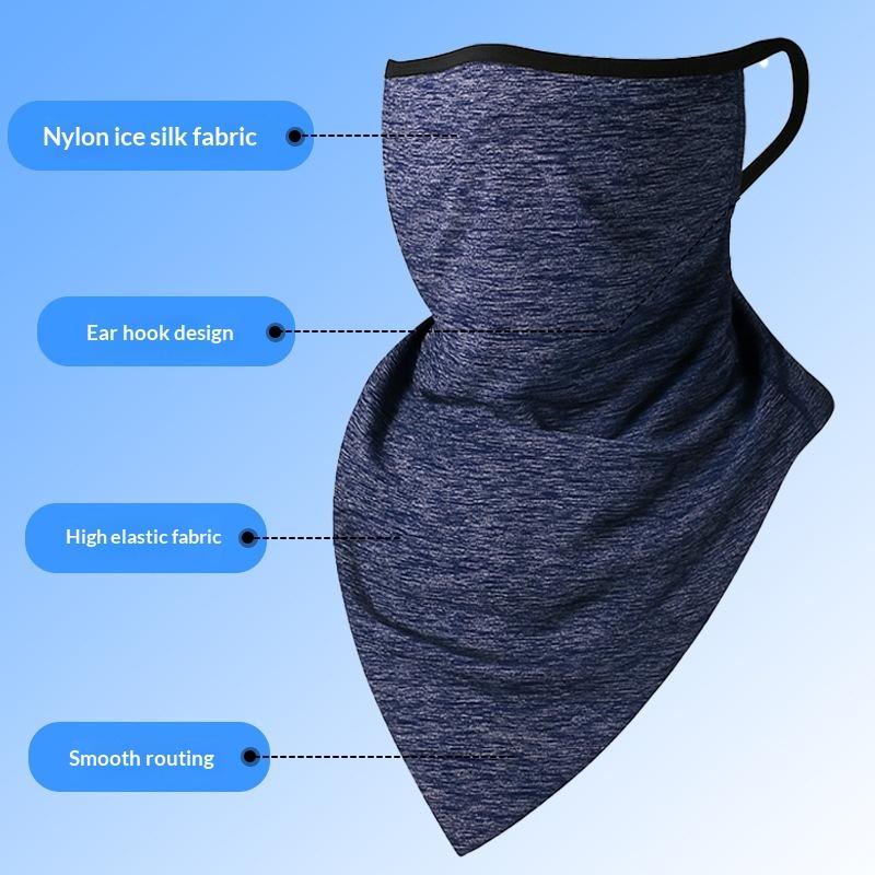 Ice Silk Full Face Mask*Men Ea - Sports Mask Breathable review and price