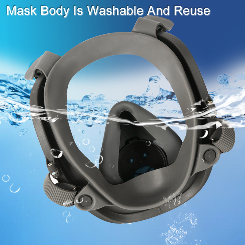 6800 Full Face Gas Respirator  - Dust Mask Construction review and price