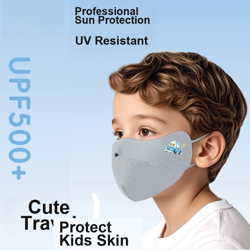Kids Ice Silk Face Mask Cute P - Kids Face Mask review and price