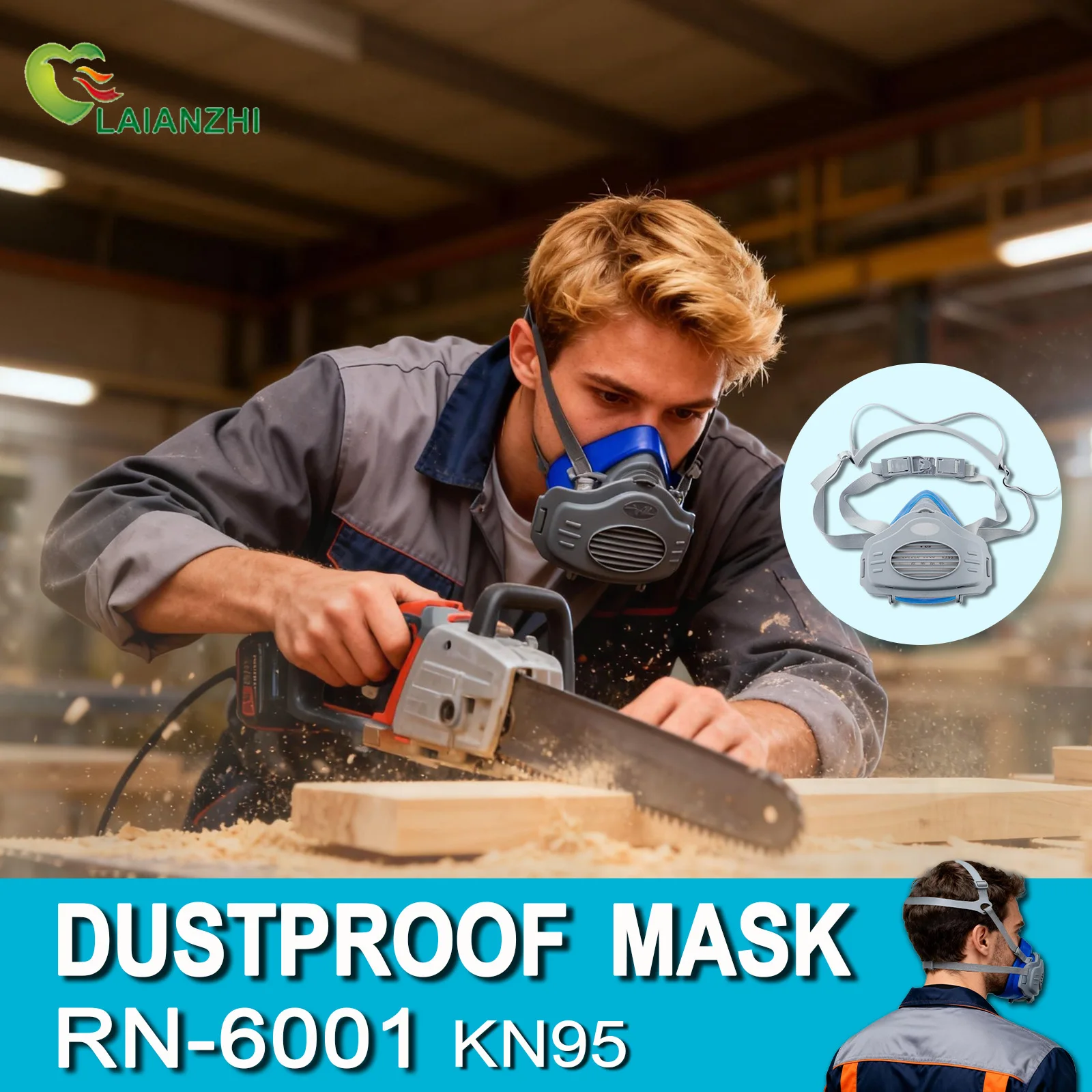 LAIANZHI Dust proof silicone m - Dust Mask Construction review and price